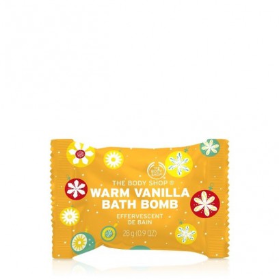Warm Vanilla Scented Bath Bomb 28G